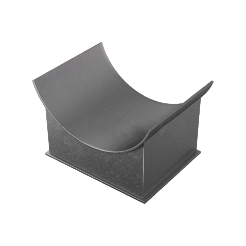 Опора неподвижная приварная для трубопроводов ТЭС и АЭС Ст3 820х600х350х150 мм ОСТ 34-10-616-93 в Мурманске