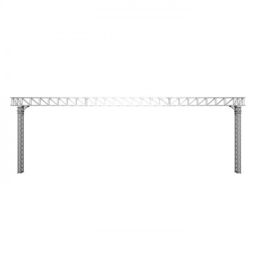 Опоры контактной сети Ж/Д из гнутого швеллера МГП1-10-150С(К) С345 9600х540х220 мм 524 кг