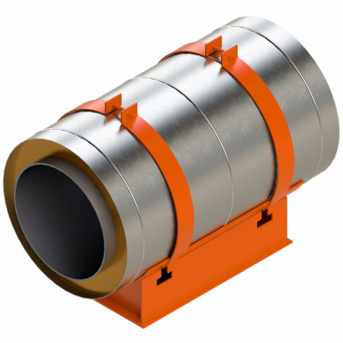 Опора скользящая хомутовая ТС-626.000 194х180х150 мм Серия 5.903-13 выпуск 8-95 18,9 кг