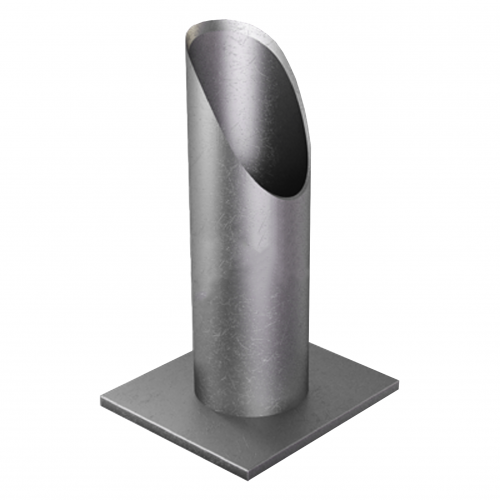 Опора неподвижная трубчатая с круто изогнутыми отводами для тепловых сетей исп. А2 Ст20 108х150 мм ОСТ 36-146-88 2,6 кг