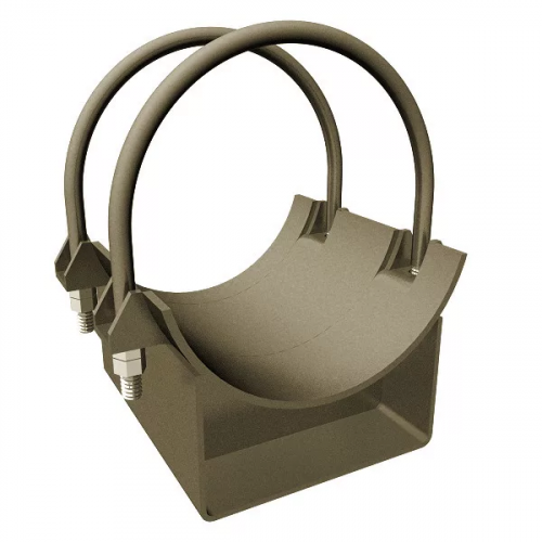 Опора двуххомутовая неподвижная 273 мм ОСТ 108.275.28-80 в Мурманске