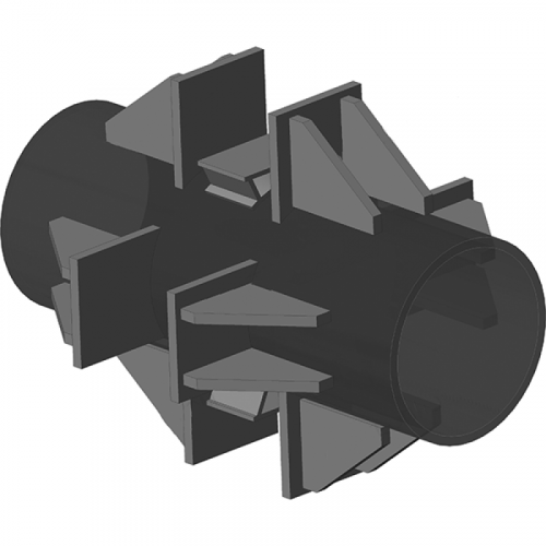 Опора неподвижная боковая для тепловых сетей ТС-668.00.00 1420х300х726 мм Серия 5.903-13 выпуск 7-95 206,6 кг