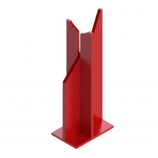 Опора подвижная для сварных отходов ТС-631.000 133х100х130х321 мм Серия 5.903-10 выпуск 8-95 3,6 кг