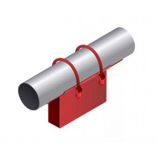 Опора неподвижная приварная корпусная для тепловых сетей исп. А21 / АС21 ВСт3 57х50х170х150 мм ОСТ 36-146-88 1,8 кг