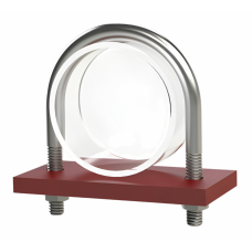 Опора неподвижная хомутовая бескорпусная для тепловых сетей исп. В 09Г2С 32 мм ОСТ 36-146-88 0,1 кг