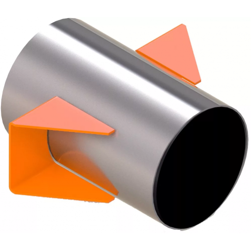 Опора вертикальных трубопроводов 89-ВП-А2 89х3х100х150 мм ОСТ 36-146-88 в Мурманске