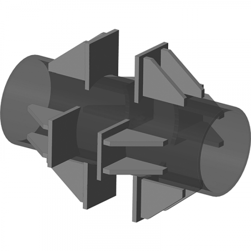 Опора неподвижная четырехупорная для тепловых сетей ТС-661.00.00 720х280х266х960 мм Серия 5.903-13 выпуск 7-95 82,4 кг